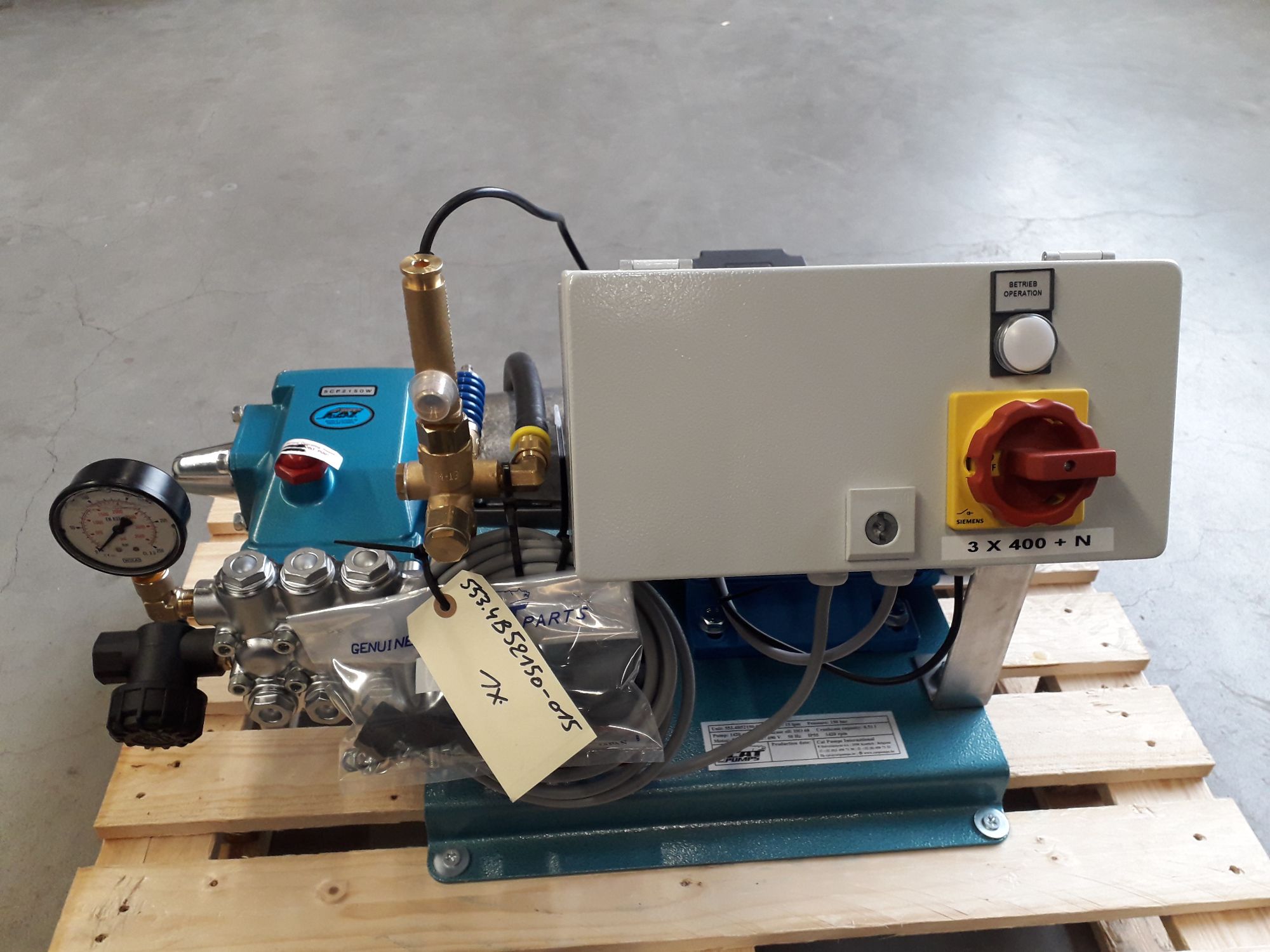 CAT Pompset 5CP2150-4KW Start/stop